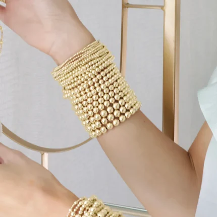 Enewton Classic Gold 8MM Bead Bracelets