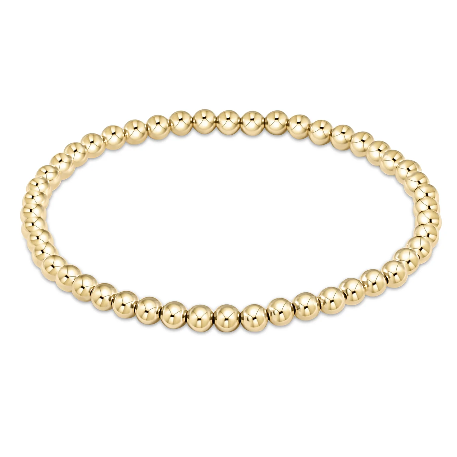 Enewton Classic Gold 4MM Bead Bracelets Enewton Classic Gold 4MM Bead Bracelets
