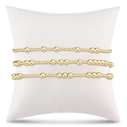 Enewton Hope Unwritten Gold Stack 4MM Bracelets