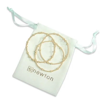Enewton Hope Unwritten Gold Stack 4MM Bracelets
