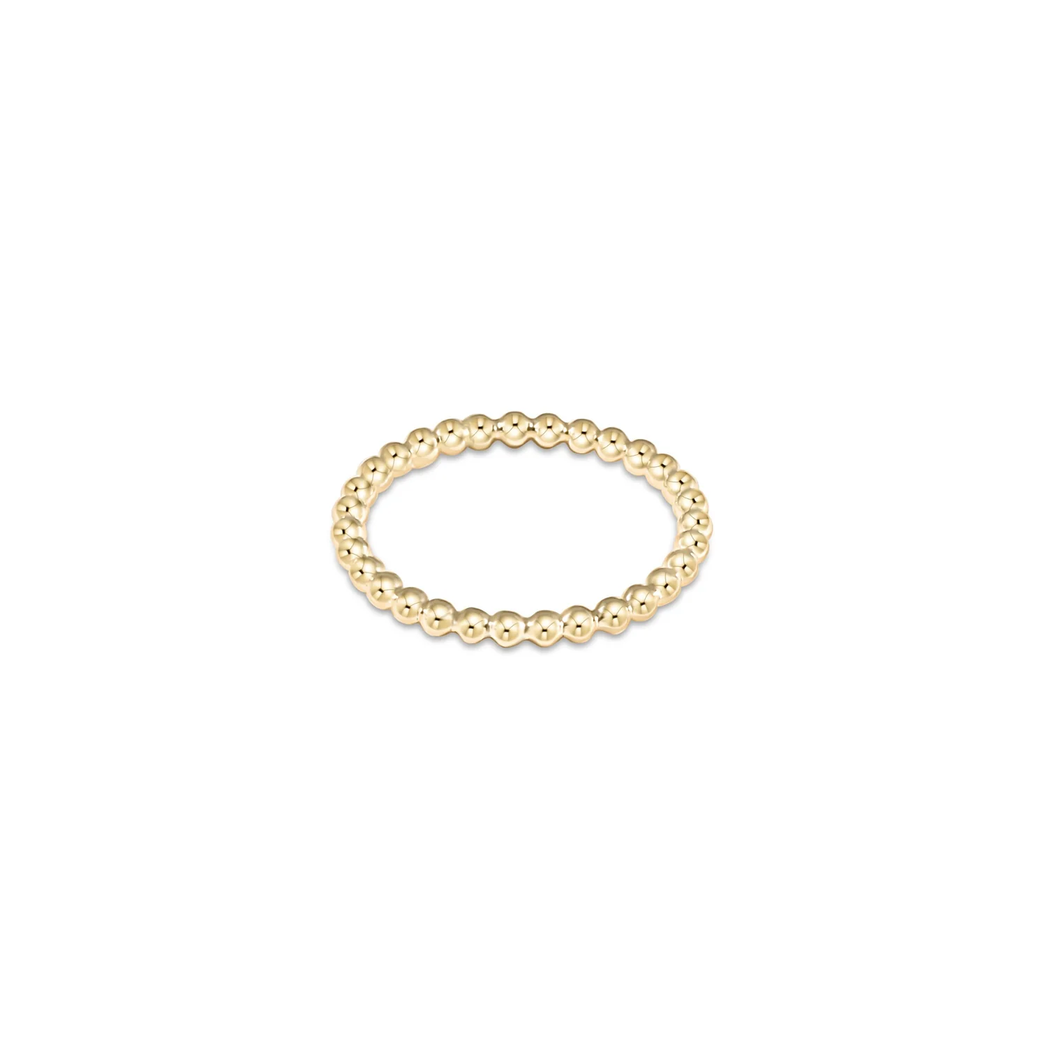 Enewton Classic Gold 2MM Bead Rings Enewton Classic Gold 2MM Bead Rings