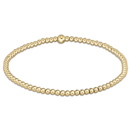 Enewton Enewton Classic Gold 2MM Bead Bracelet