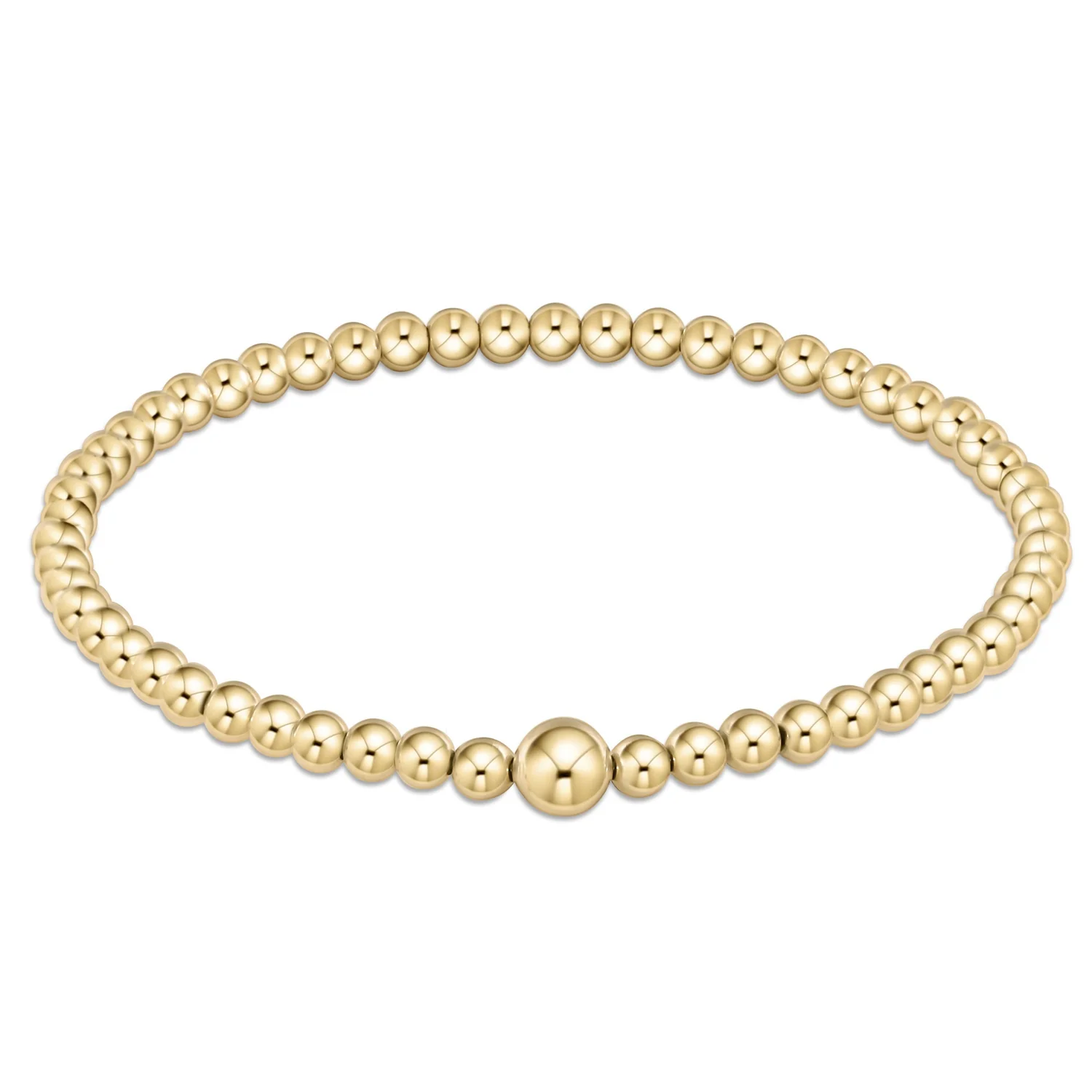 Enewton Classic Gold 4MM Bead Bangle Enewton Classic Gold 4MM Bead Bangle