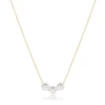 Enewton Egirl 14” Necklace Gold- Joy Pearl
